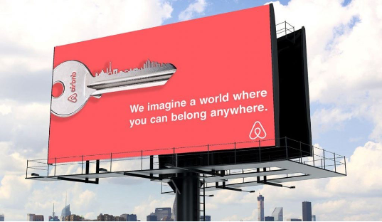 Airbnb billboard (source: medium.com)
